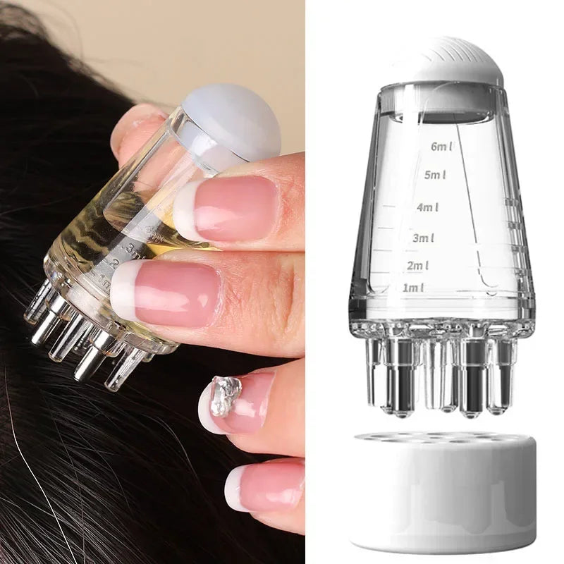 Pure Luna™ ScalpFlow – Essential Oil Massage Comb
