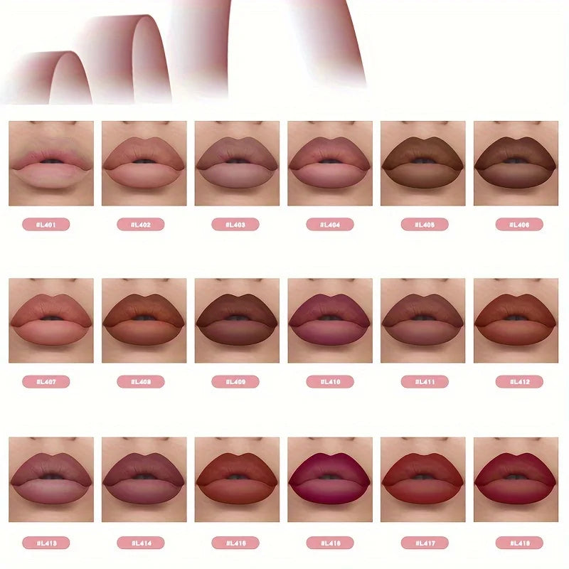 Pure Luna™ VelvetLips – 6-Piece Matte Lip Liner Set