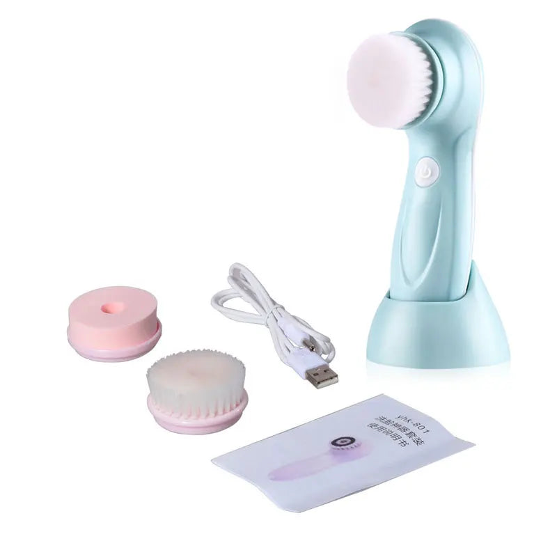 Pure Luna™ GlowSpa 3-in-1 Facial Cleansing Brush